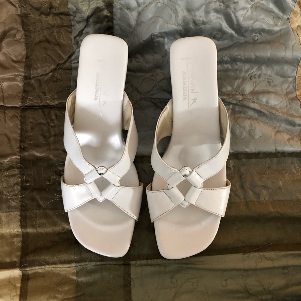New Marvin K. Vintage. Aquatalia wedge sandals